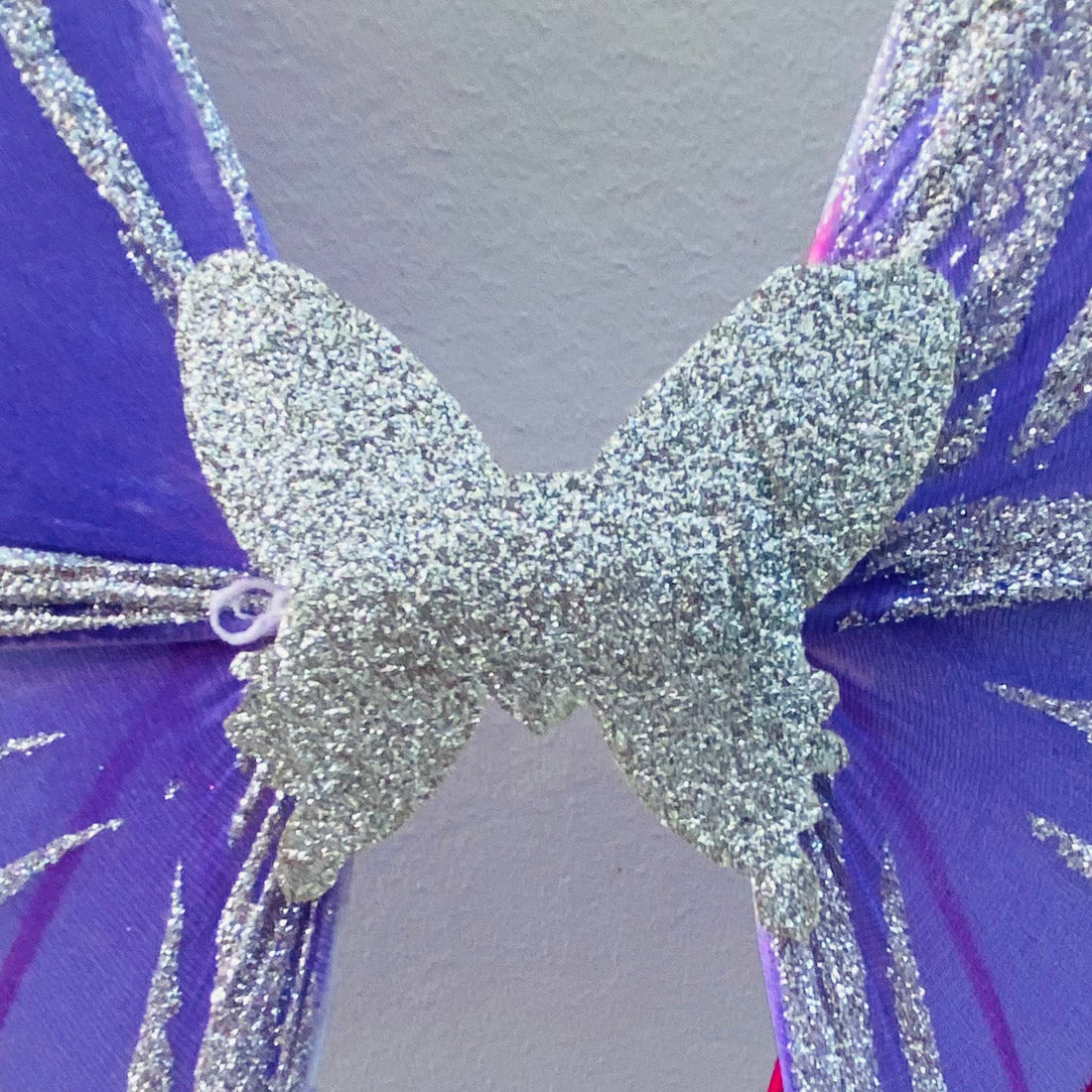 Purple Ombre Glitter Fairy Wings