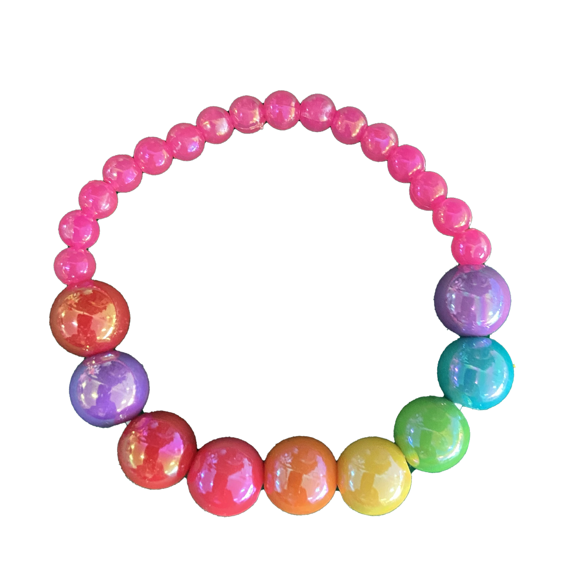 Rainbow Beads Bracelet