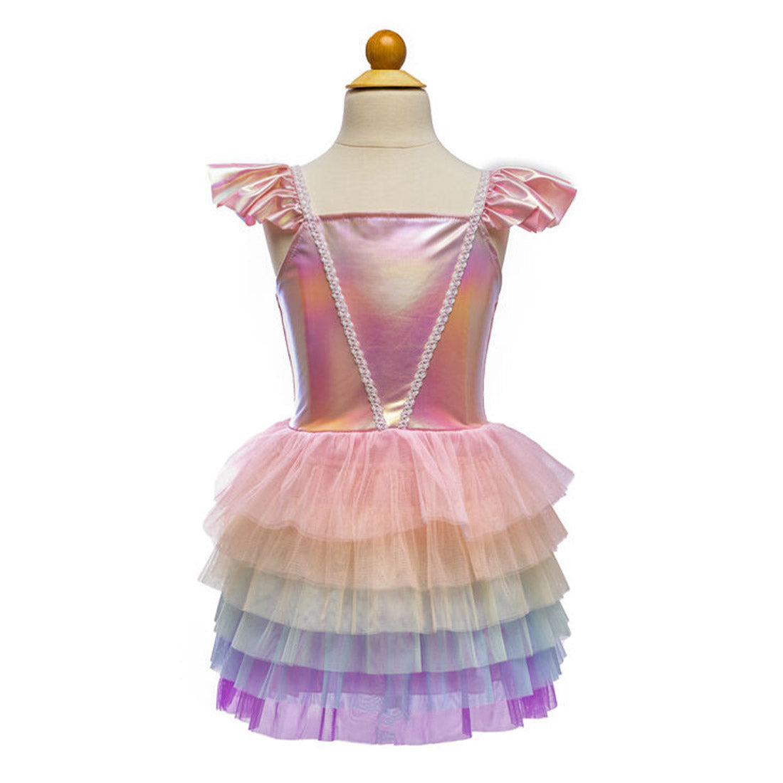 Rainbow Ruffle Tutu Dress