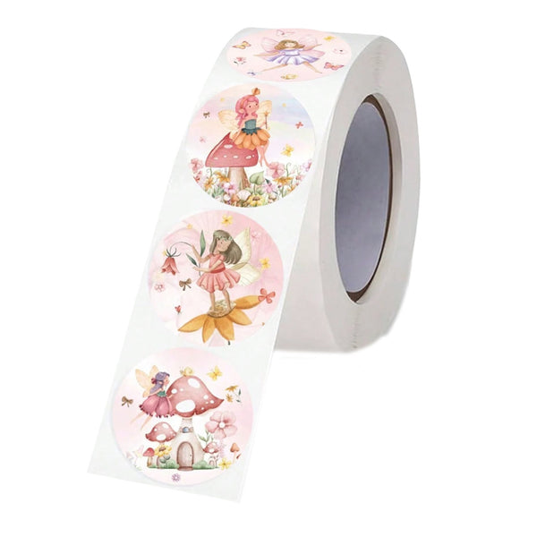 Roll of 500 Magical Fairy Stickers – The Fairy Shop