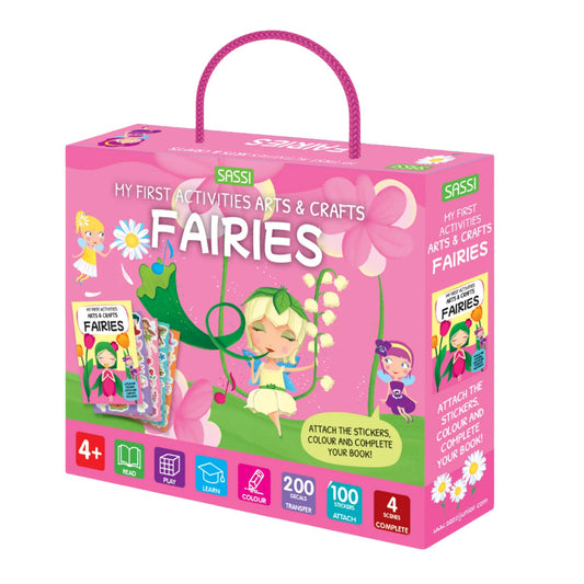Sassi Arts and Crafts Activity Sticker and Colouring Book