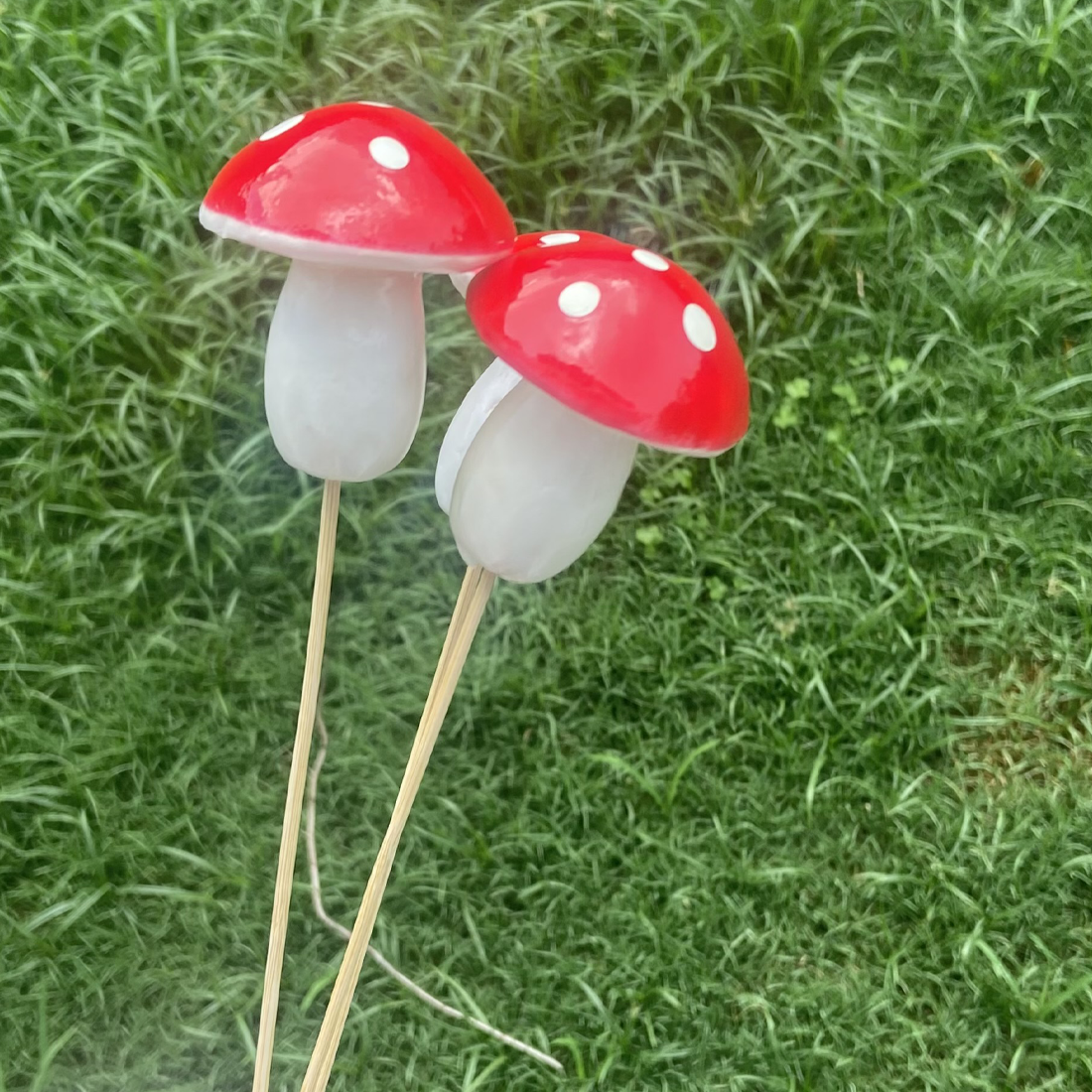 Set of 3 - Extra Large 4.7cm Mushrooms