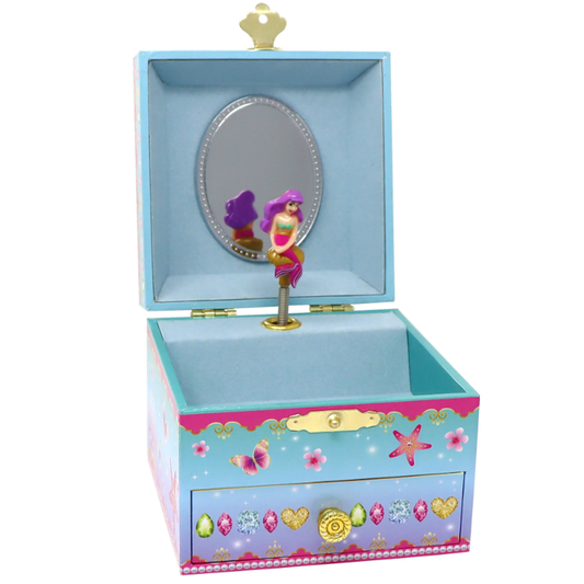 Shimmering Mermaid Small Musical Jewellery Box