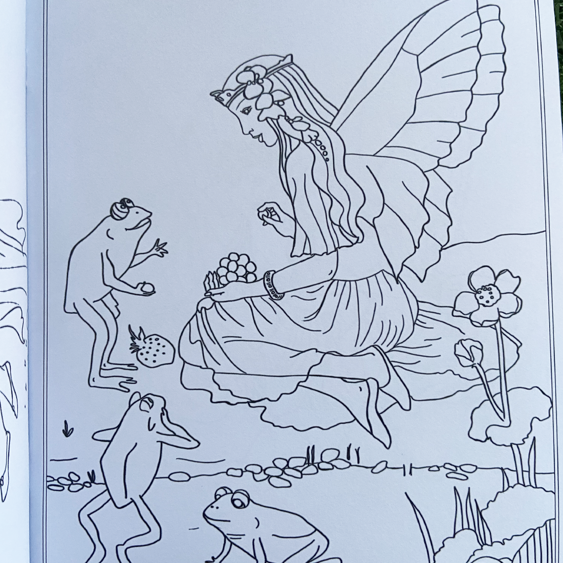 Shirley Barber's Colour-in and Stickers Book 2