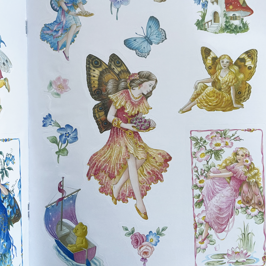 Shirley Barber's Colour-in and Stickers Book 2