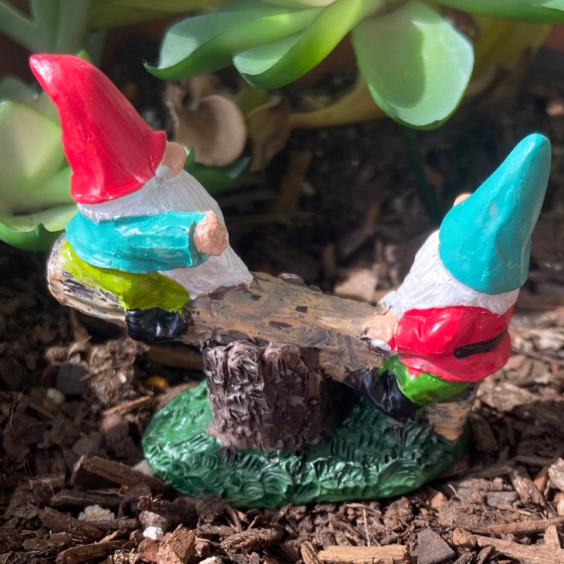 Small Gnome Seesaw