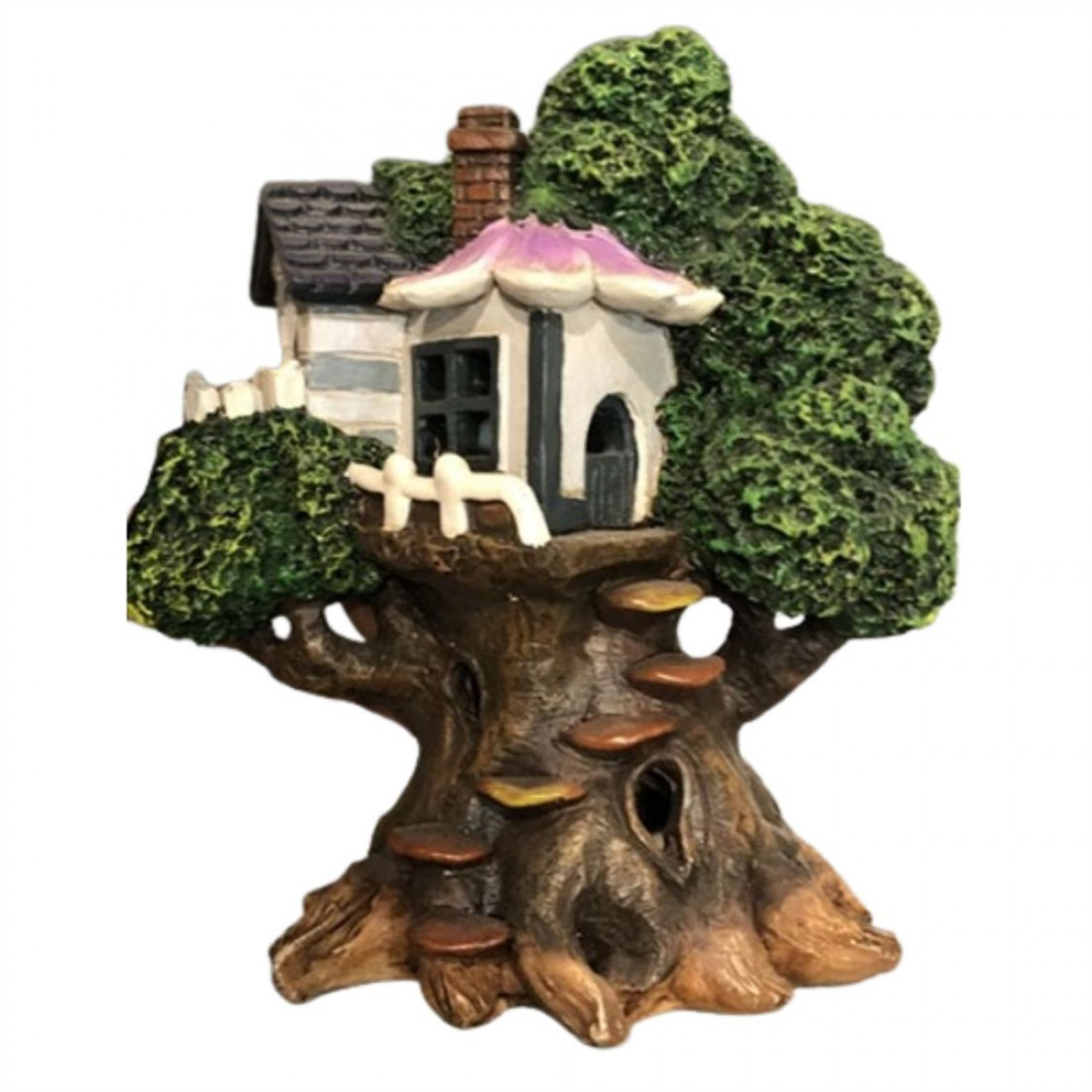 Small Solar Fairy Garden Tree House
