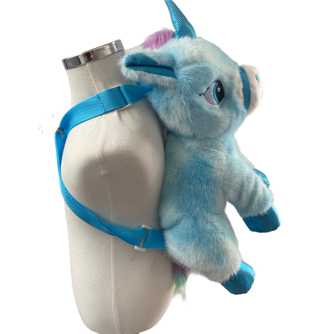 Soft Blue Unicorn Backpack