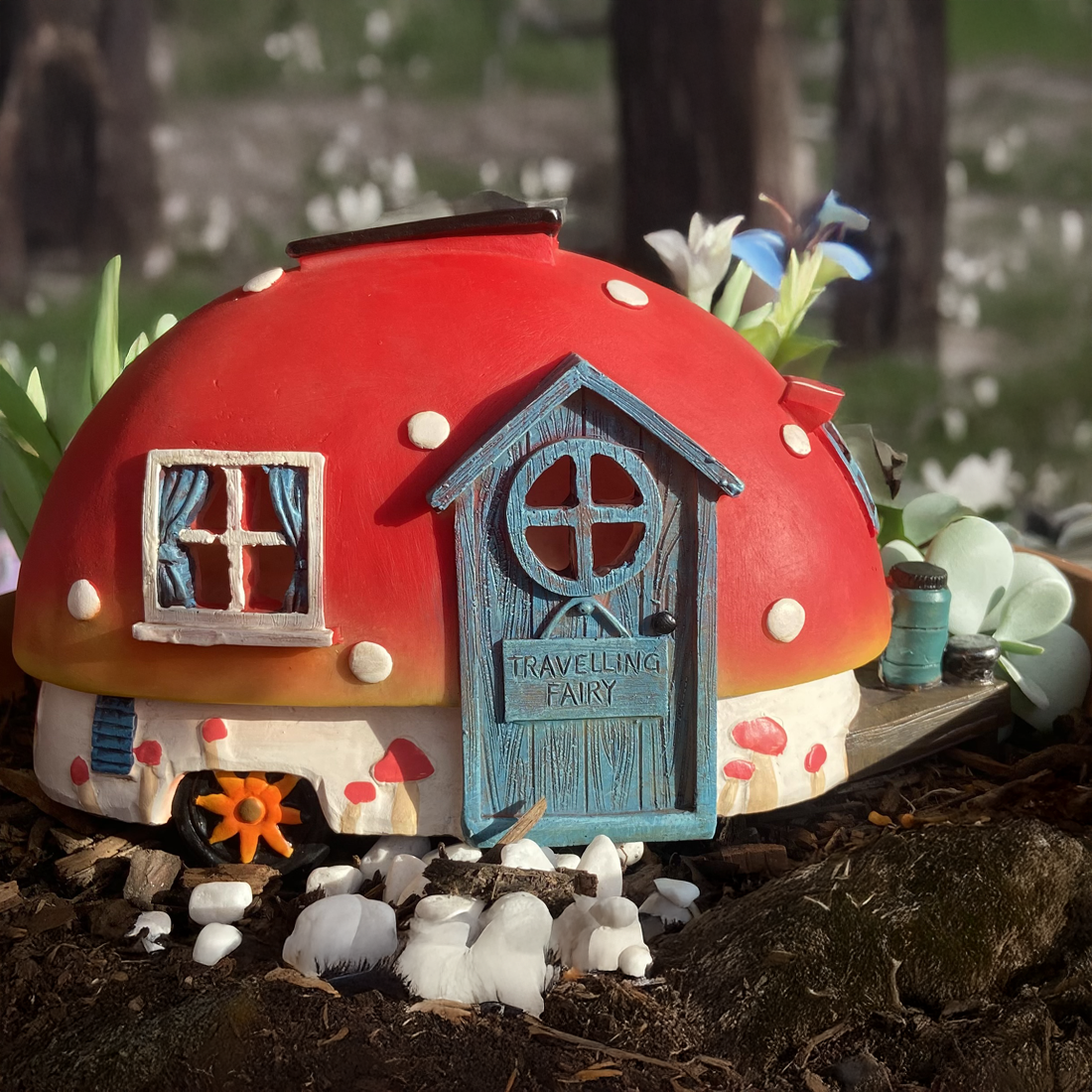 Solar Fairy Red Caravan