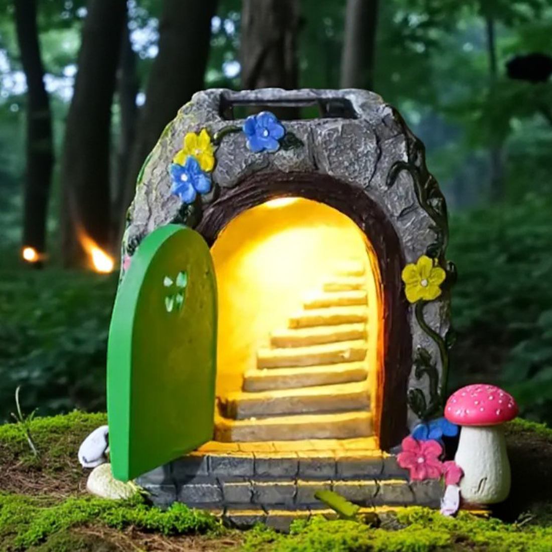 Solar Light Up Fairy Door