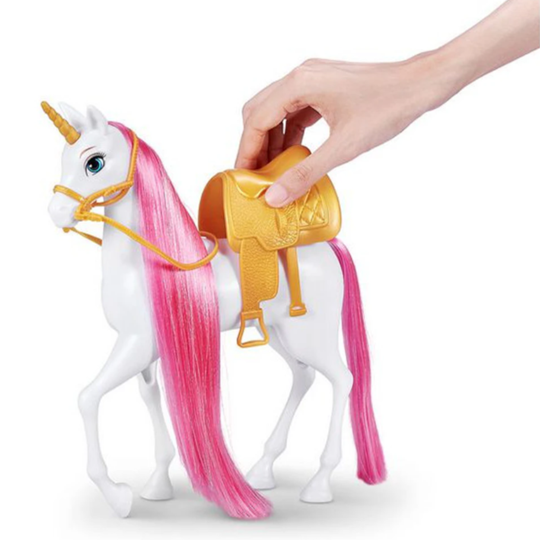 Sparkle Girlz Unicorn and Princess Doll with Carriage Set