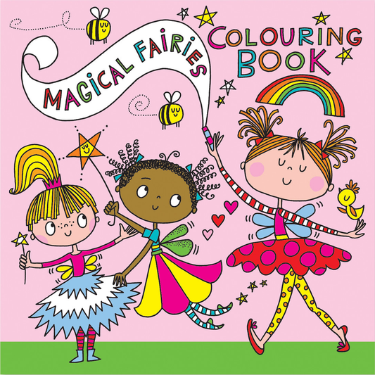 Square Colouring Book Square - Magical Fairies
