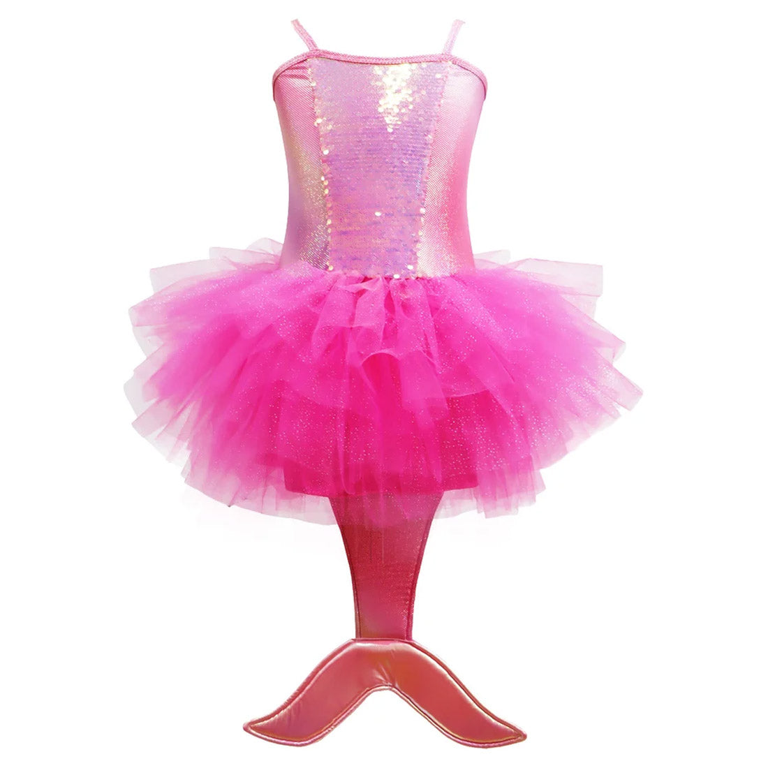 Sunset Pink Mermaid Dress