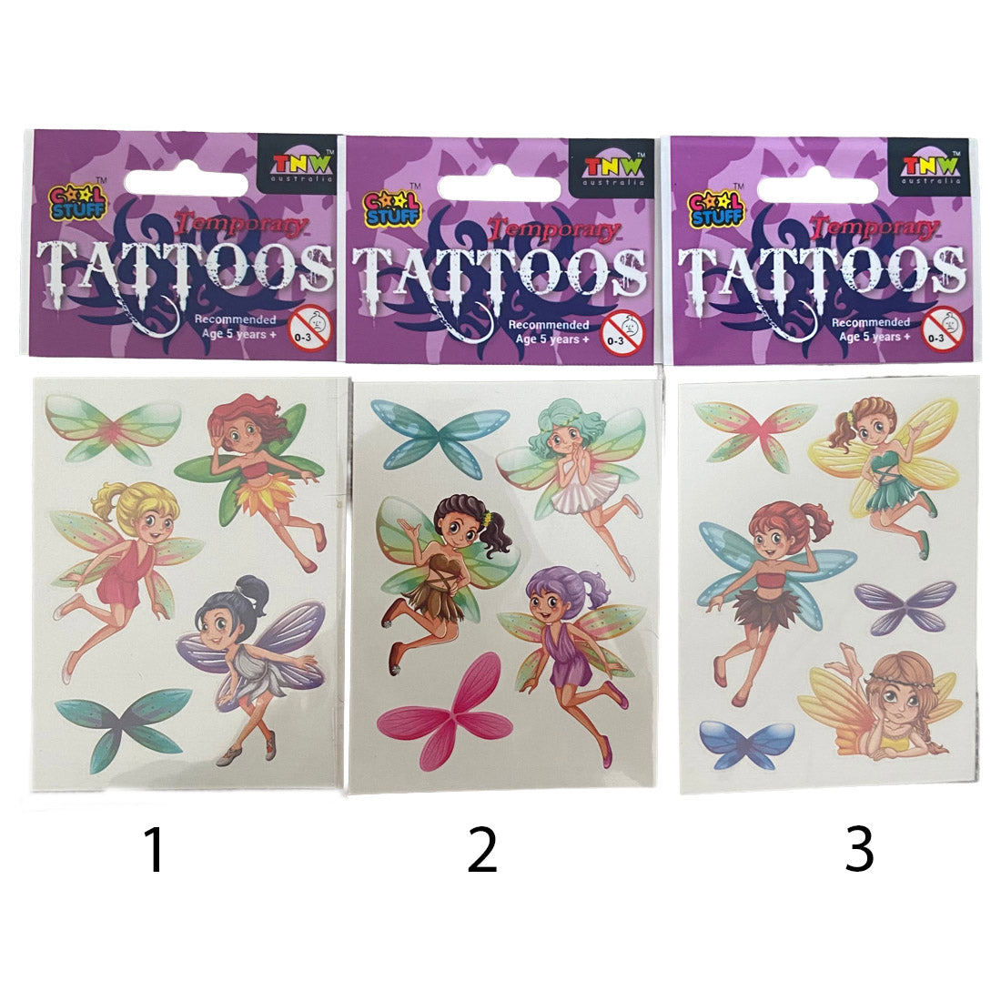 Temporary Fairy Tattoos