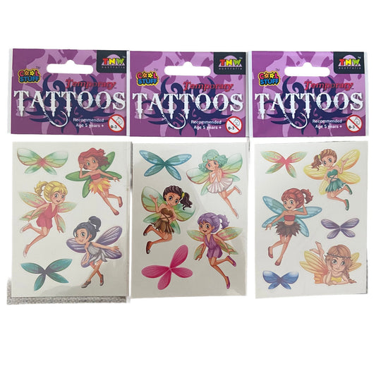 Temporary Fairy Tattoos