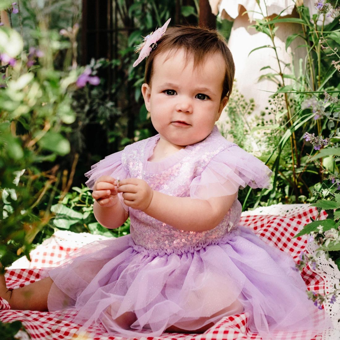 The Magic Faraway Tree Sequin Fairy Dress Baby - Lilac