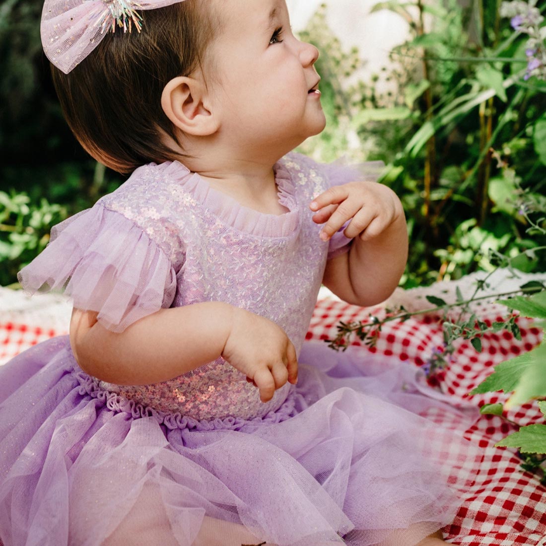 The Magic Faraway Tree Sequin Fairy Dress Baby - Lilac