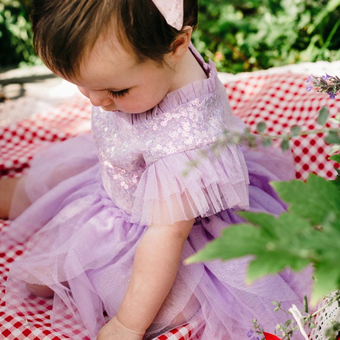 The Magic Faraway Tree Sequin Fairy Dress Baby - Lilac