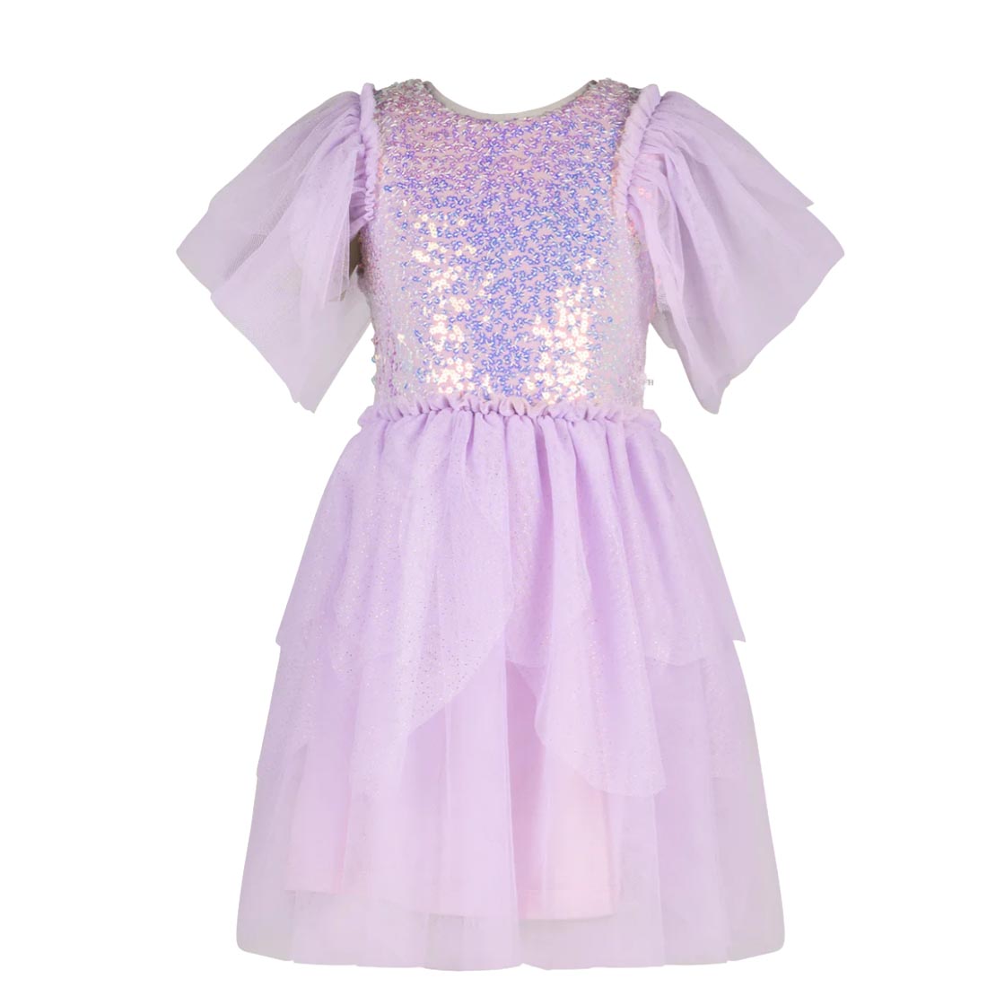 The Magic Faraway Tree Sequin Fairy Dress - Lilac