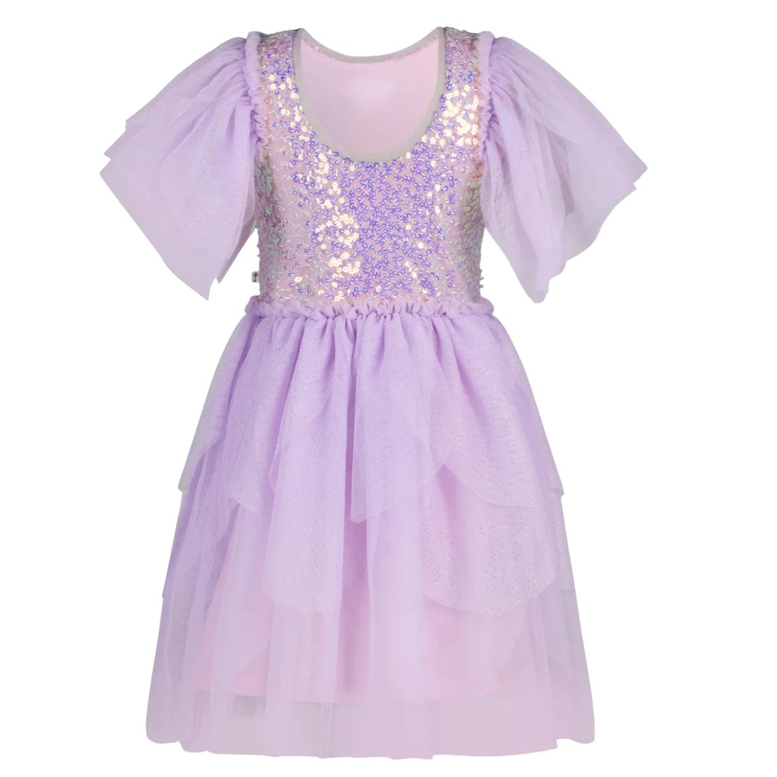 The Magic Faraway Tree Sequin Fairy Dress - Lilac