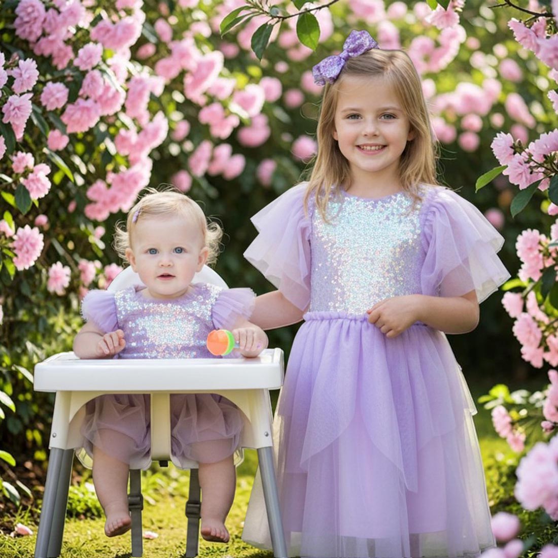 The Magic Faraway Tree Sequin Fairy Dress - Lilac