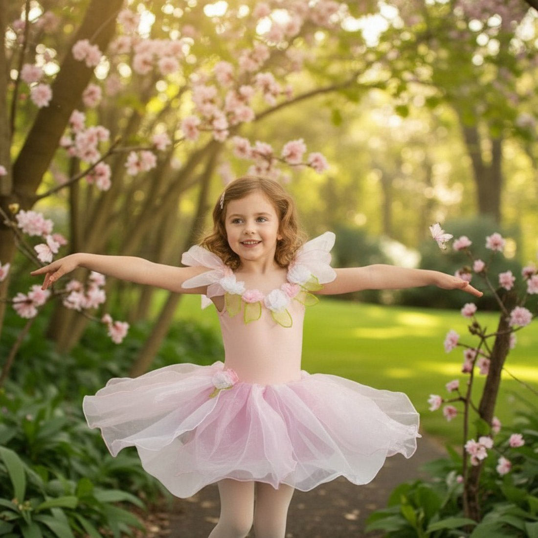 Three Shades of Pink Fairy Dress