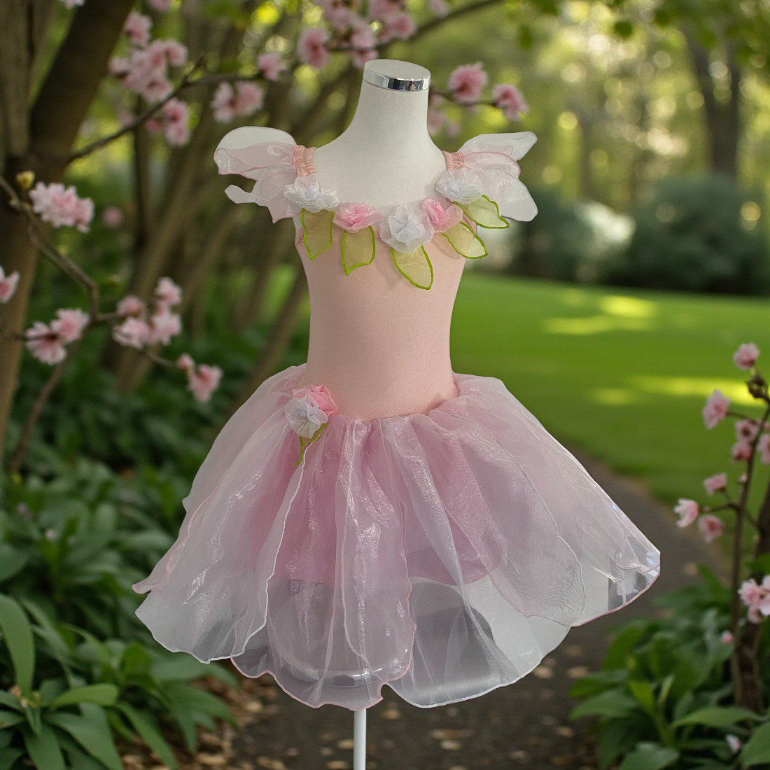 Three Shades of Pink Fairy Dress