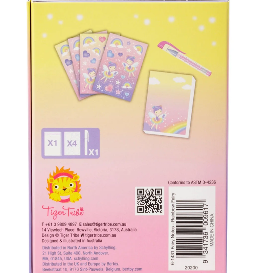 Tiger Tribe Fairy Notes - Rainbow Fairy