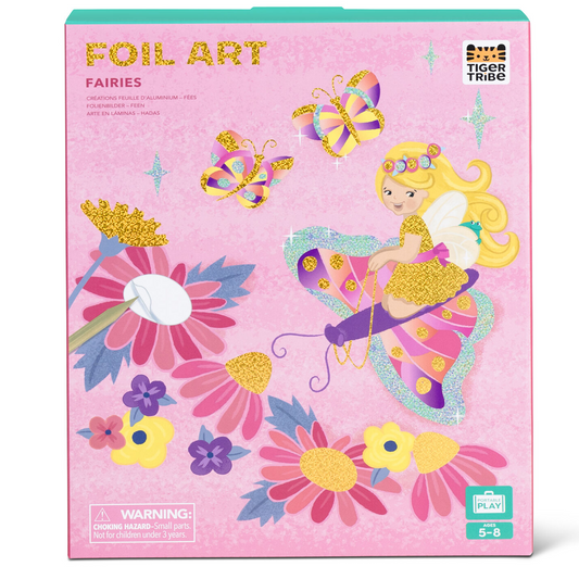 Tiger Tribe Foil Art - Fairy