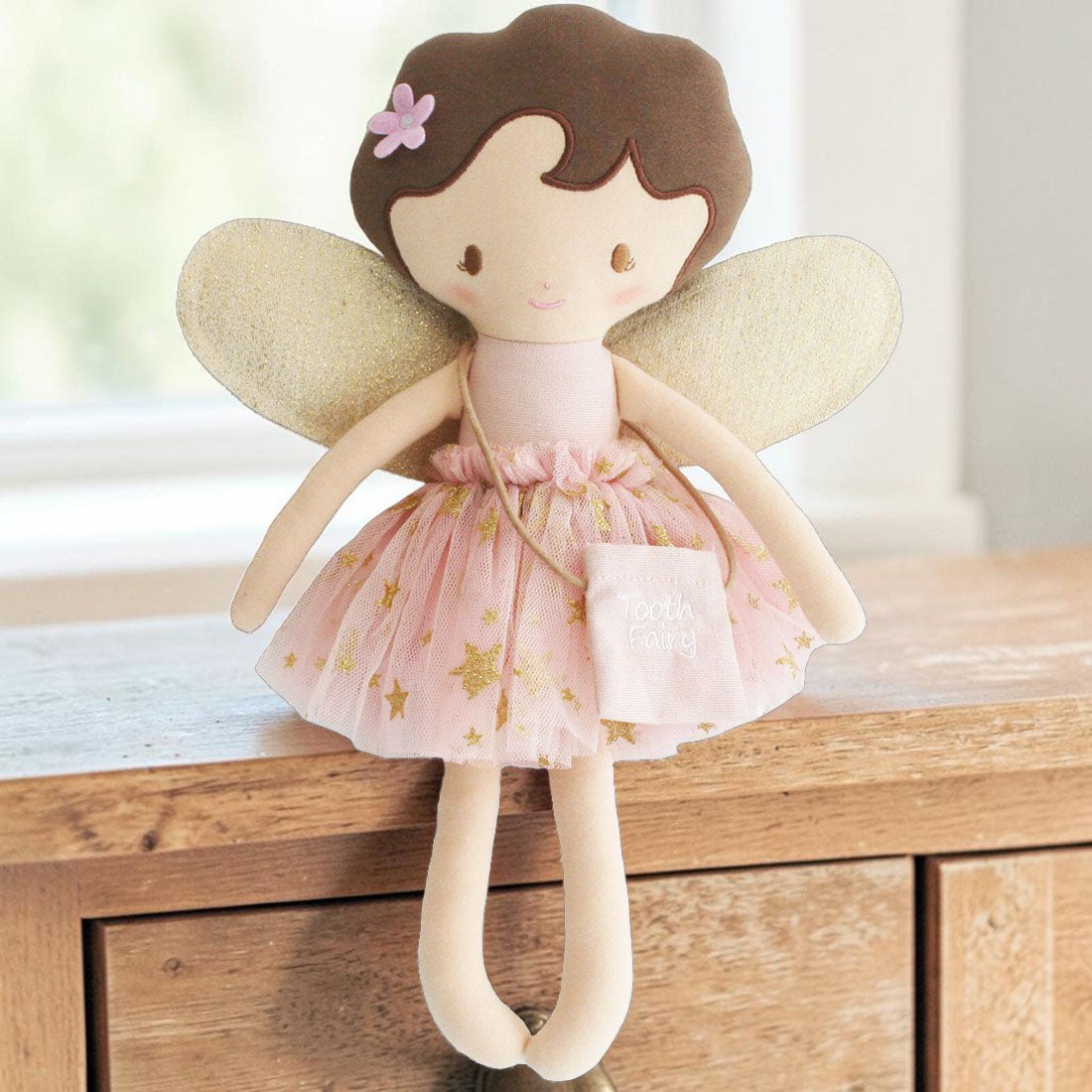Tilly the Tooth Fairy 40cm Blush Gold