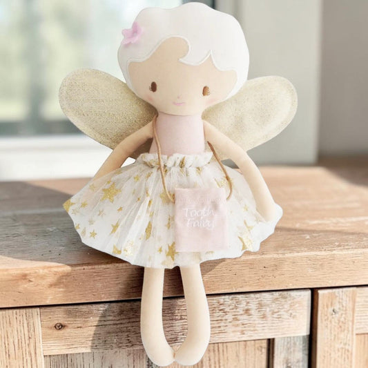 Tilly the Tooth Fairy 40cm Ivory Gold