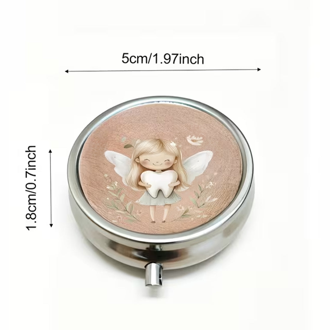 Tooth Fairy Keepsake Box – Smiling Fairy Holding Tooth