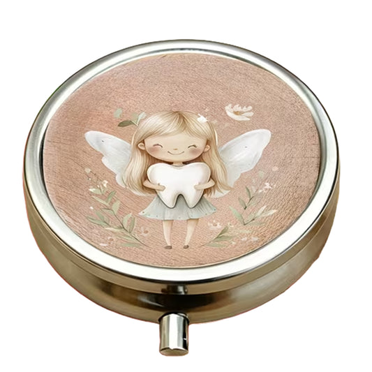 Tooth Fairy Keepsake Box – Smiling Fairy Holding Tooth