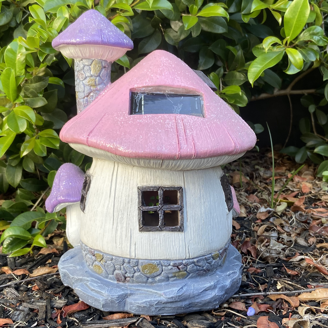 Tooth Fairy School Solar Fairy Garden House