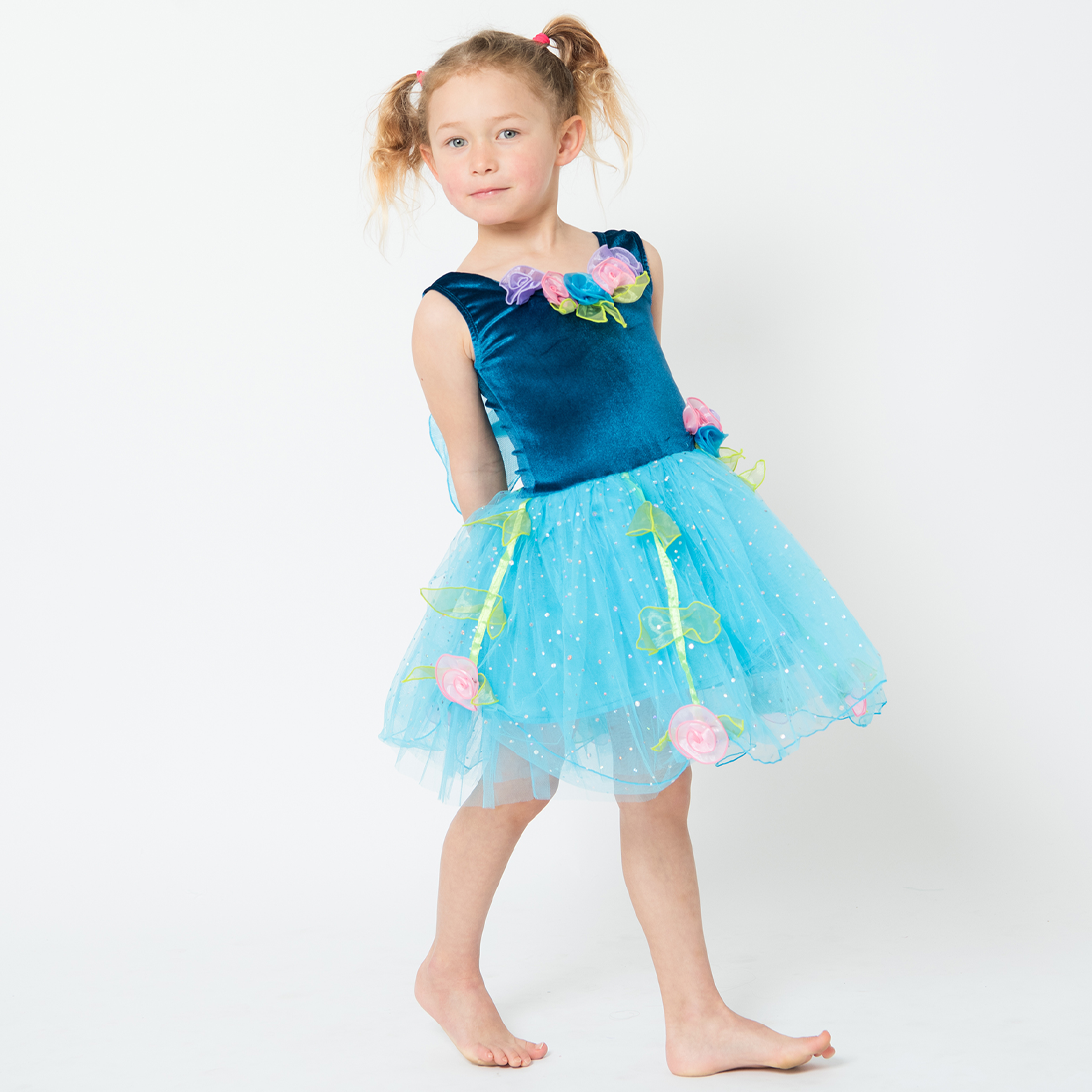 turquoise fairy dress Baby Couture Dress