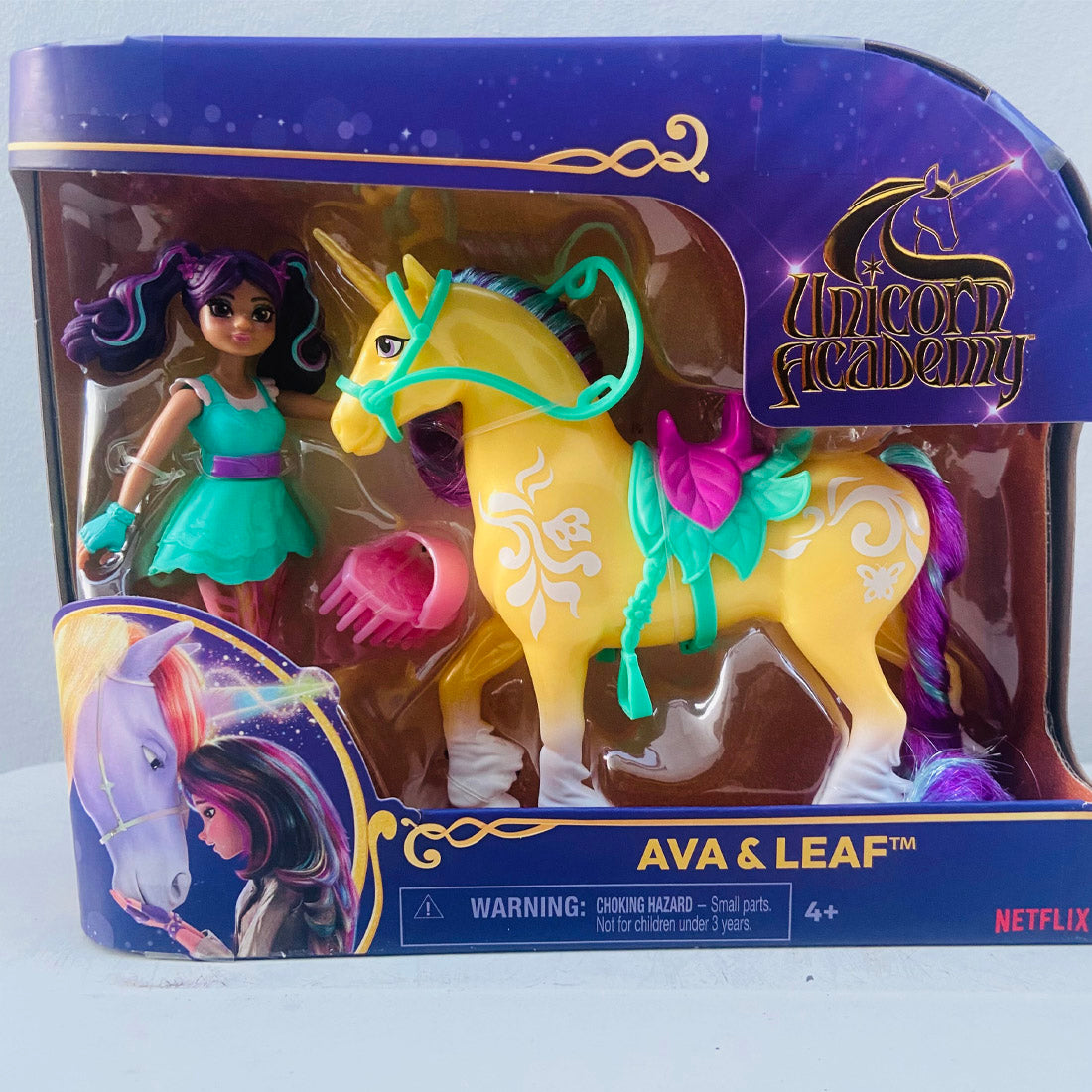 Unicorn Academy Small Doll Ava & Leaf