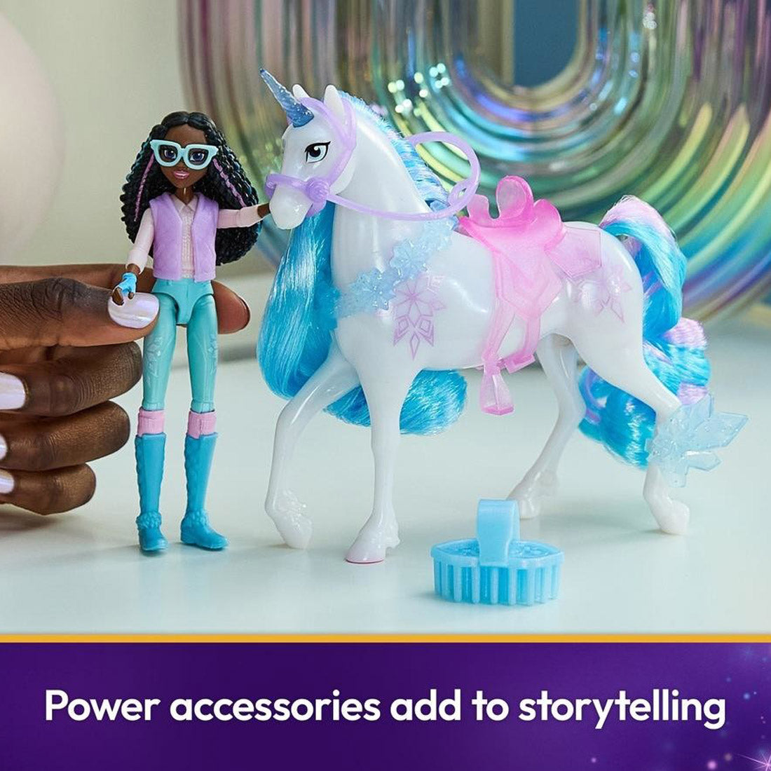 Unicorn Academy Small Doll Layla & Glacier