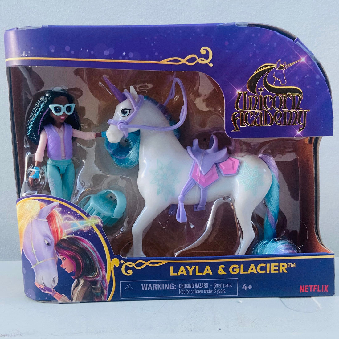 Unicorn Academy Small Doll Layla & Glacier