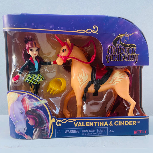Unicorn Academy Small Doll Valentina and Cinder Set