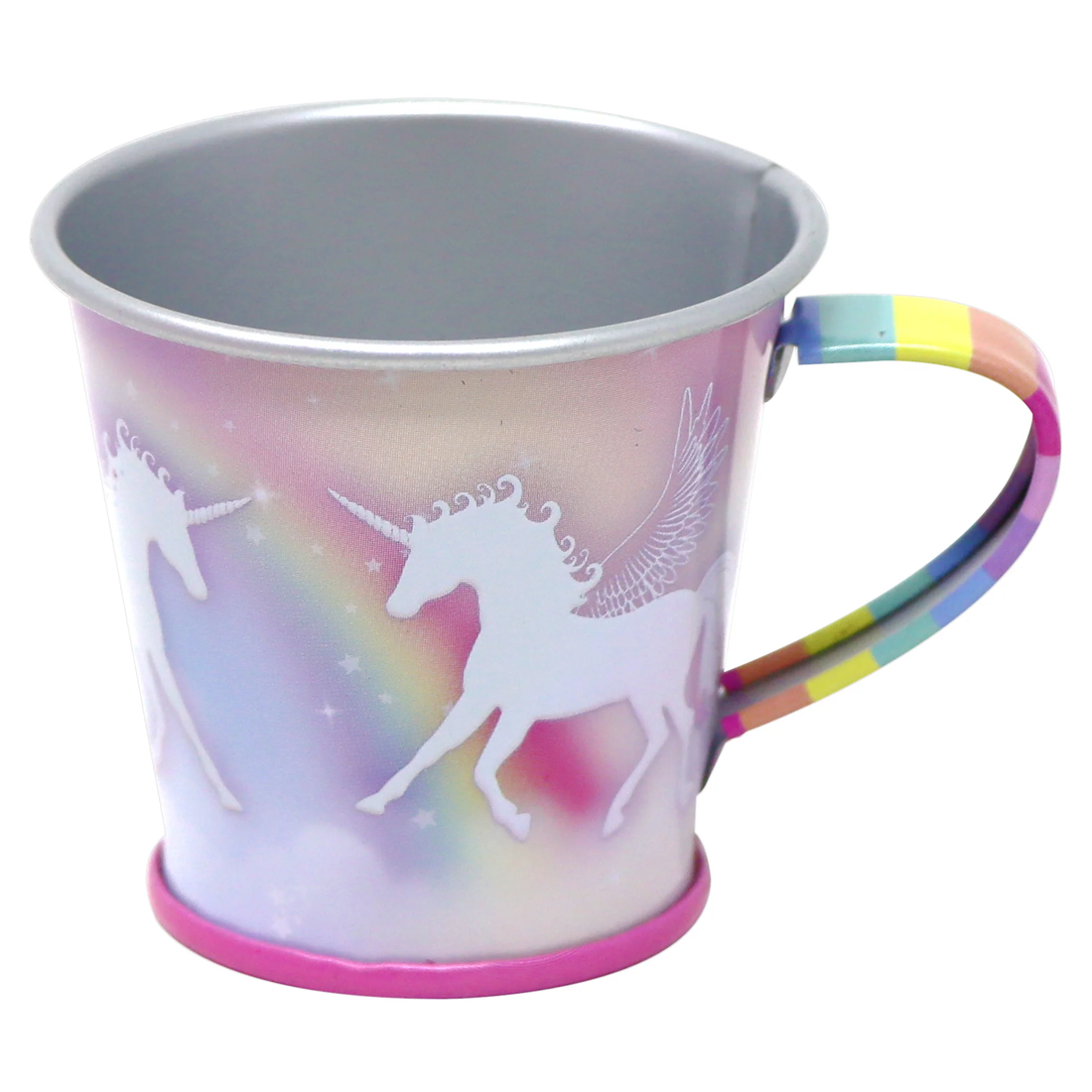 Unicorn Dreamer 9 Piece Tin Tea Set in Carry Case