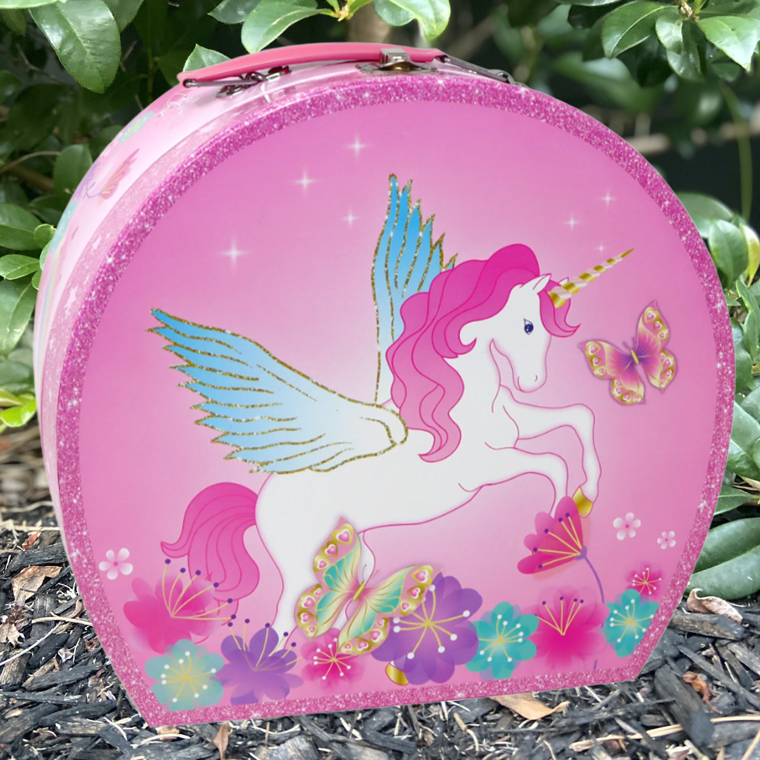 Unicorn Rainbow 15 Piece Tin Tea Set