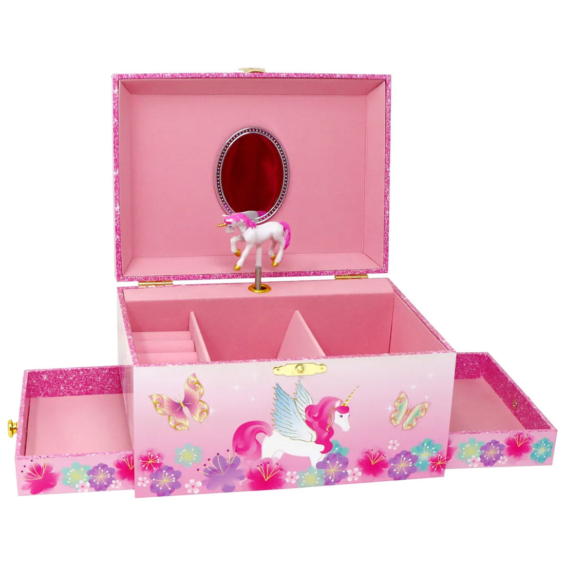 Unicorn Rainbow Luxury Music Box