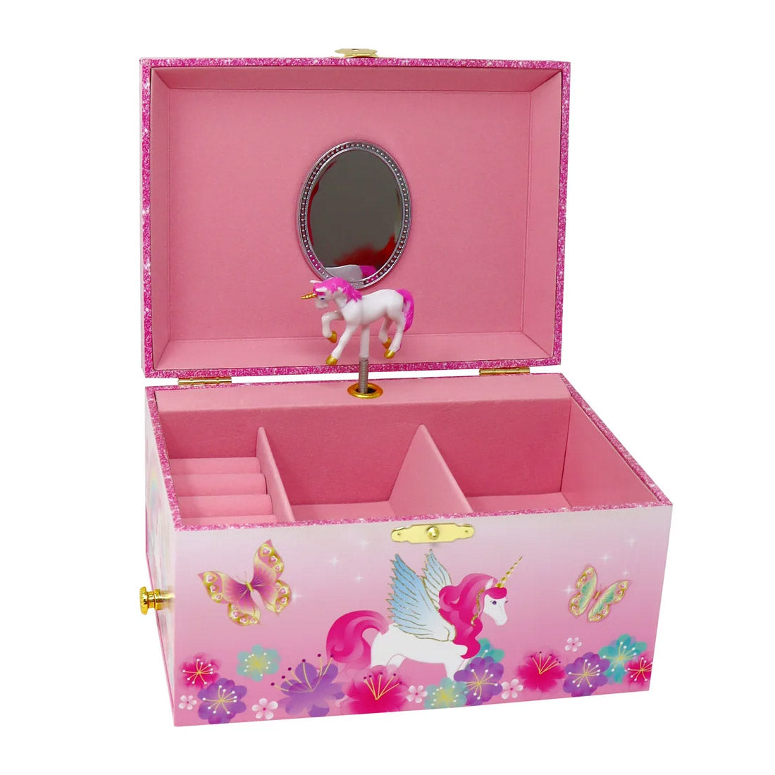 Unicorn Rainbow Luxury Music Box