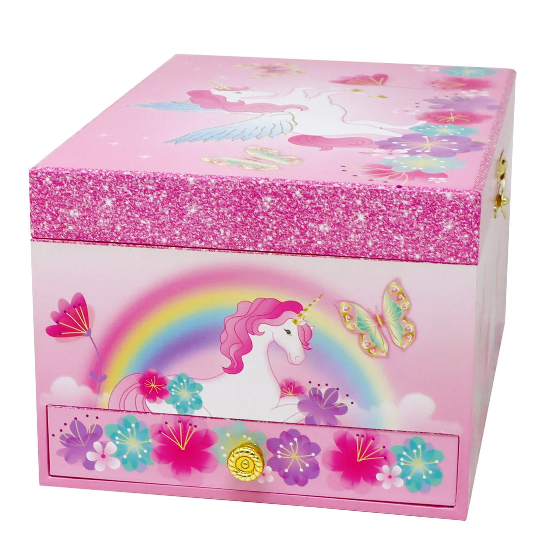 Unicorn Rainbow Luxury Music Box