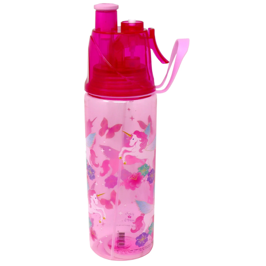 Unicorn Rainbow Misting Water Bottle