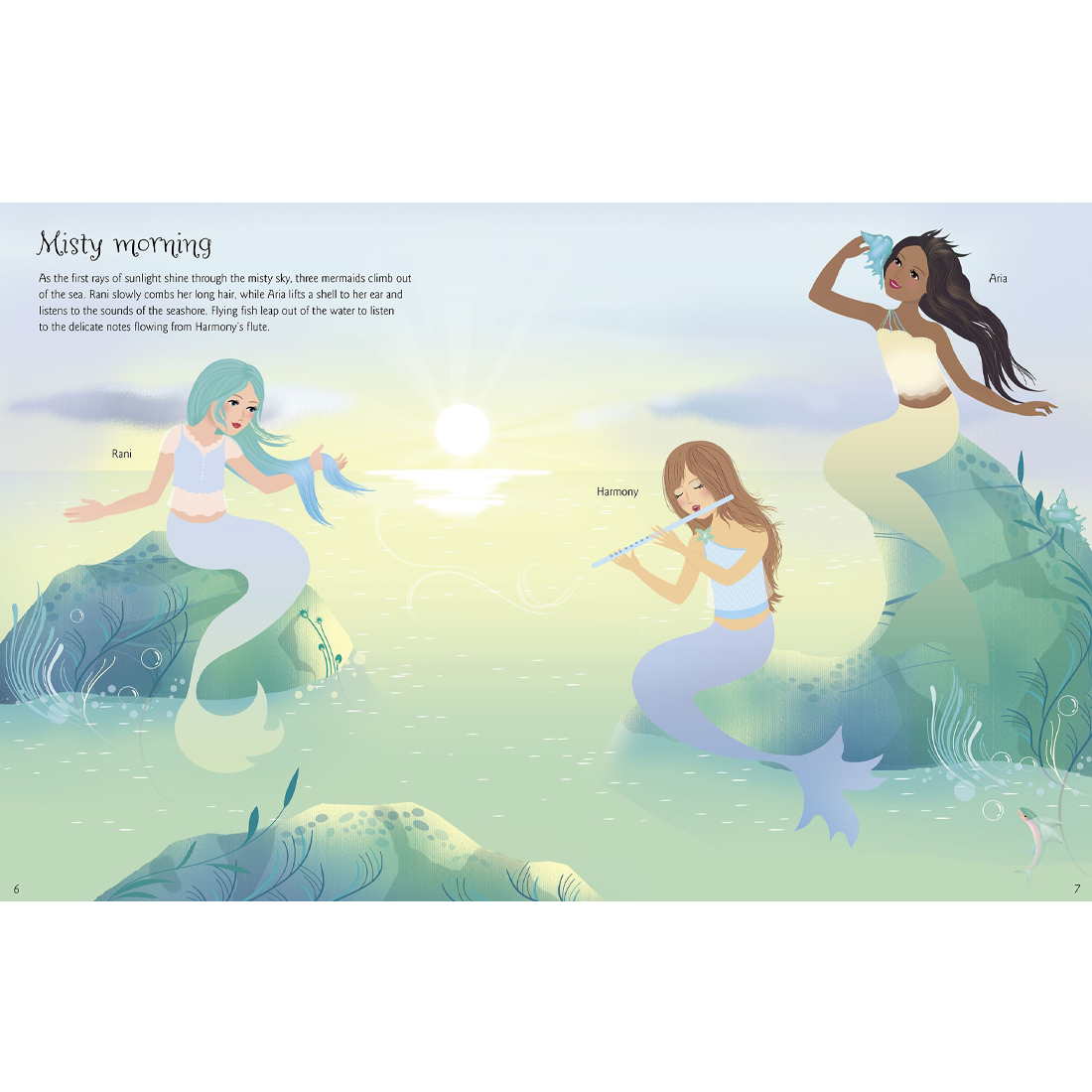Usborne Sticker Dolly Dressing Mermaids
