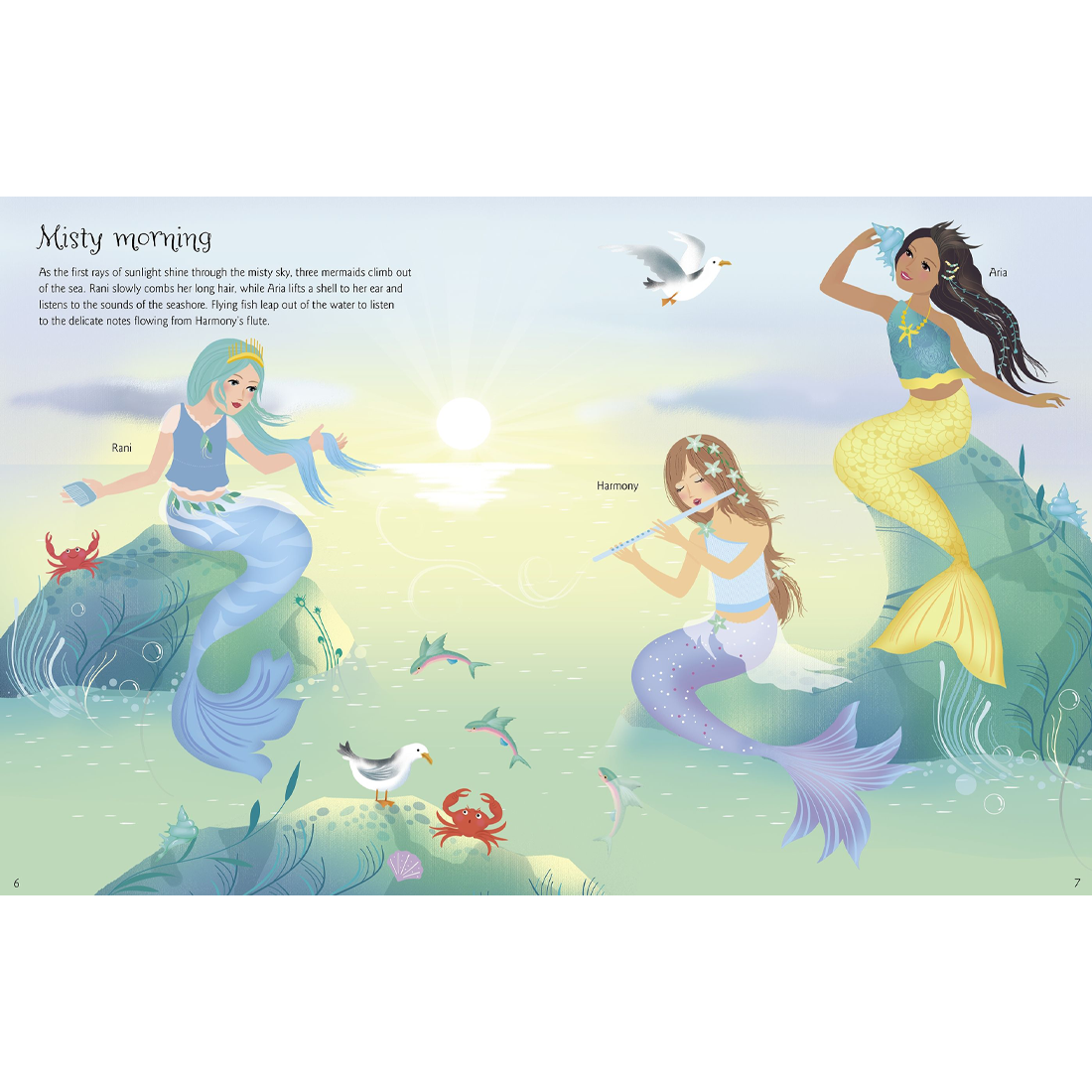 Usborne Sticker Dolly Dressing Mermaids
