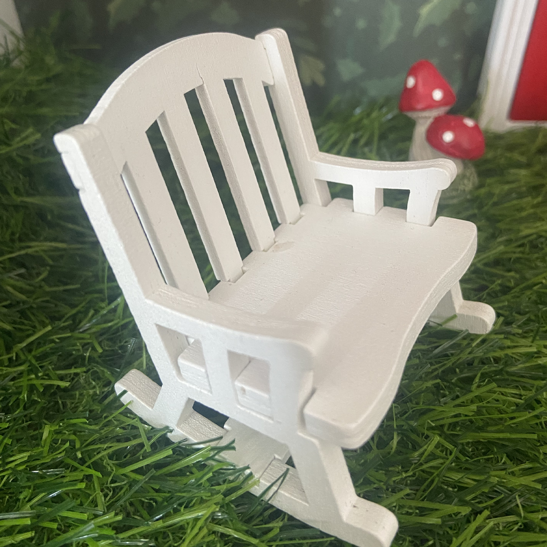 White Fairy Rocking Chair – The Fairy Shop