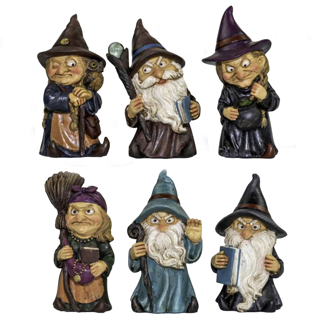 Witch and Wizard Figurines