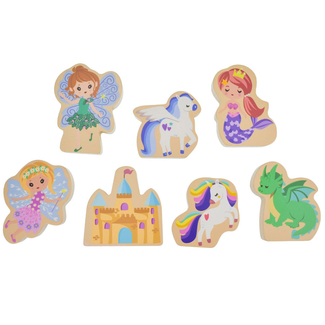 Wooden Chunky Puzzle Fantasy Fairytale